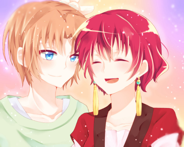 Anime characters blue eyes blonde #2 free wallpaper for desktop - medium preview image