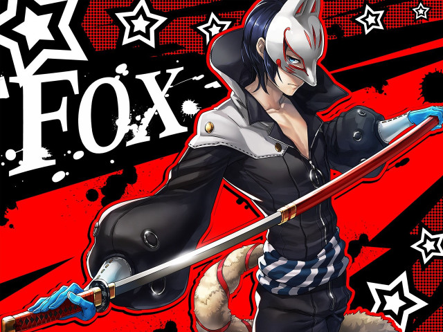 Woman black outfit sword red #2 free wallpaper for desktop - medium preview image