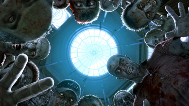 Zombies circle blood hands feet free wallpaper for desktop - medium preview image
