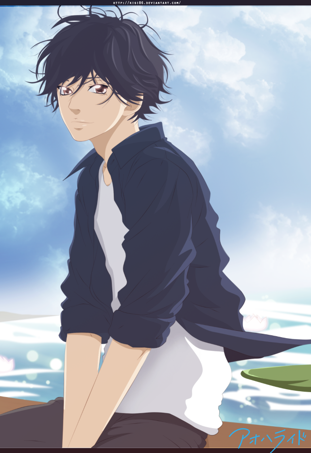 Beach man surfboard portrait ocean free wallpaper for mobile - medium preview image