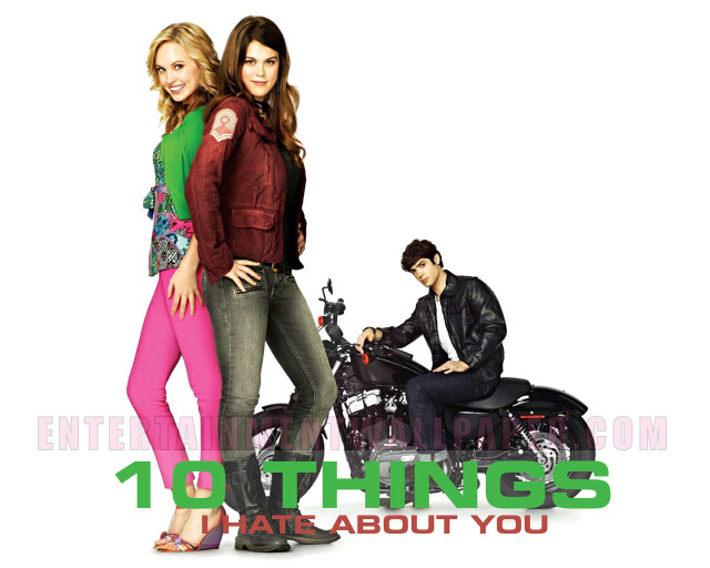 Man woman motorcycle leather jacket free wallpaper for desktop - medium preview image