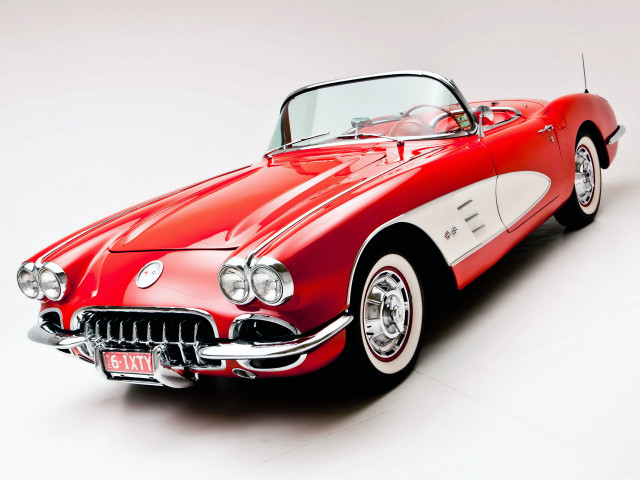 Red white car studio rendering free wallpaper for desktop - medium preview image
