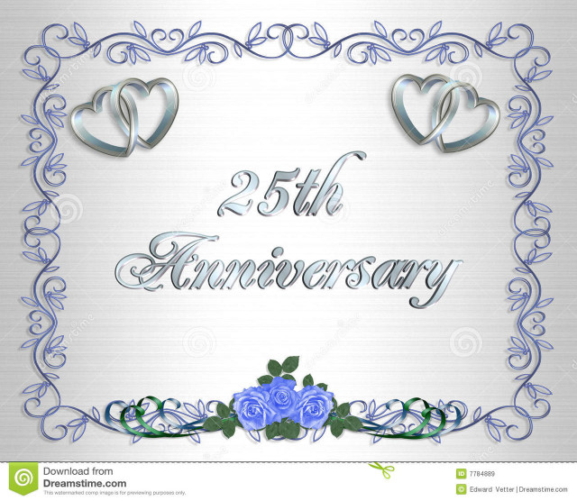 25th anniversary roses hearts blue free wallpaper for desktop - medium preview image