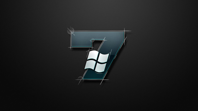 Black white photo seven blue free wallpaper for desktop - medium preview image