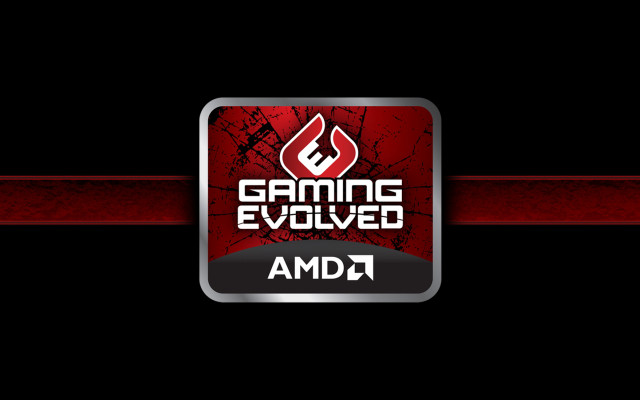 Red black gaming logo red free wallpaper for desktop - medium preview image