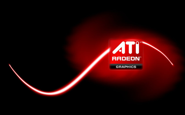 Red neon att raddon graphics free wallpaper for desktop - medium preview image