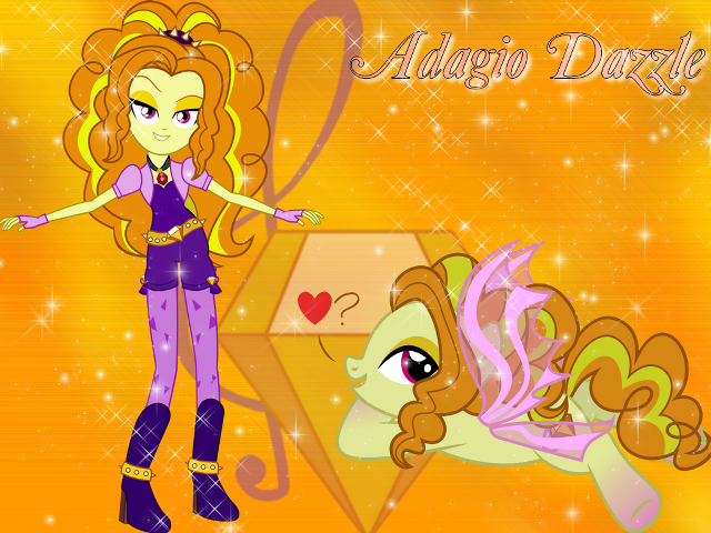 Girl pony diamond cartoon picture free wallpaper for desktop - medium preview image