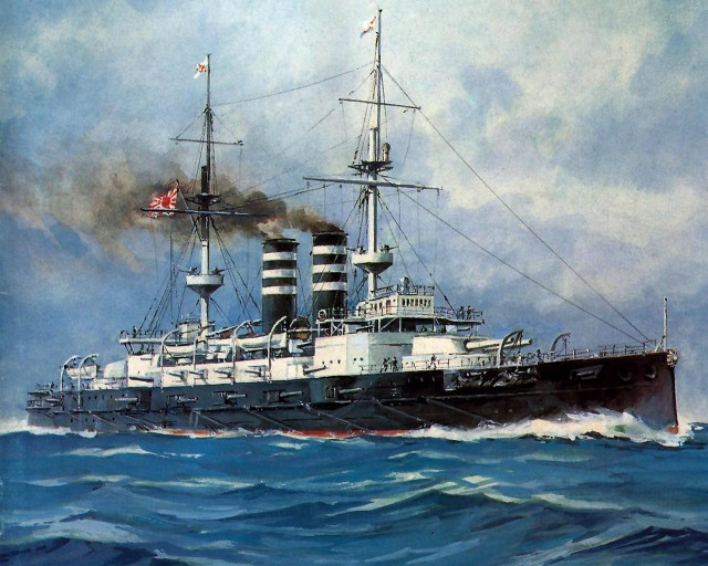 Ship ocean smoke painting stacks free wallpaper for desktop - medium preview image