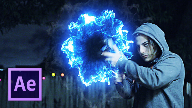 Man holding blue light purple free wallpaper for desktop - medium preview image