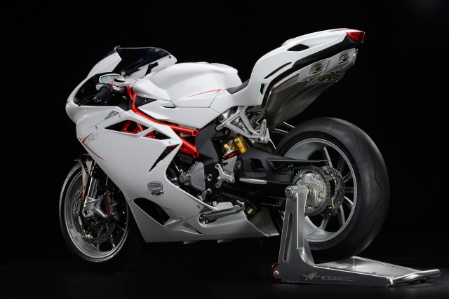 White motorcycle black floor metal free wallpaper for desktop - medium preview image