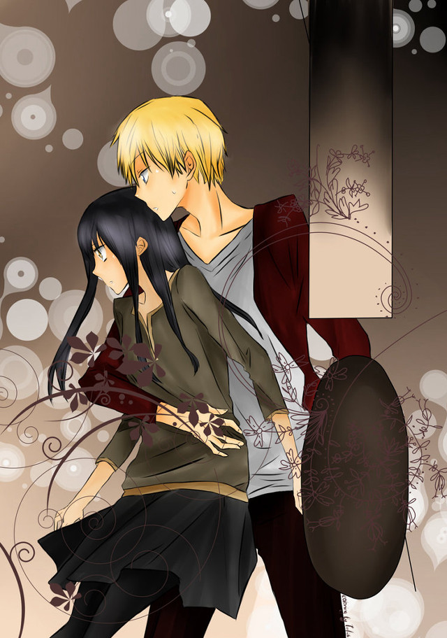 Couple cat dog anime lycoart free wallpaper for mobile - medium preview image