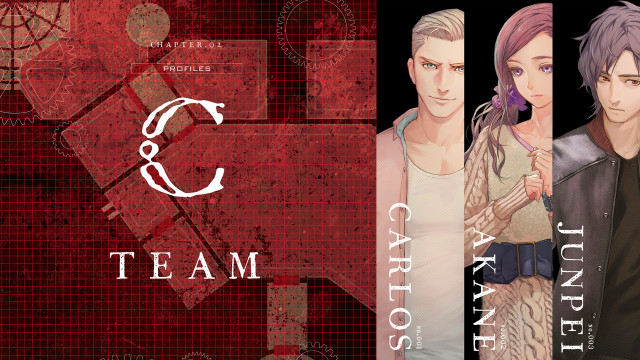 Couple people standing red background #3 free wallpaper for desktop - medium preview image