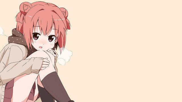 Girl pink hair backpack on #2 free wallpaper for desktop - medium preview image