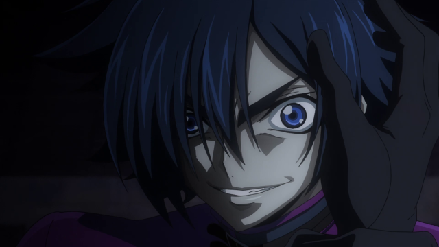 Man blue eyes purple shirt free wallpaper for desktop - medium preview image