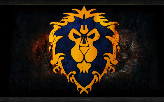 Lion head blue yellow flame free wallpaper for desktop - medium preview image