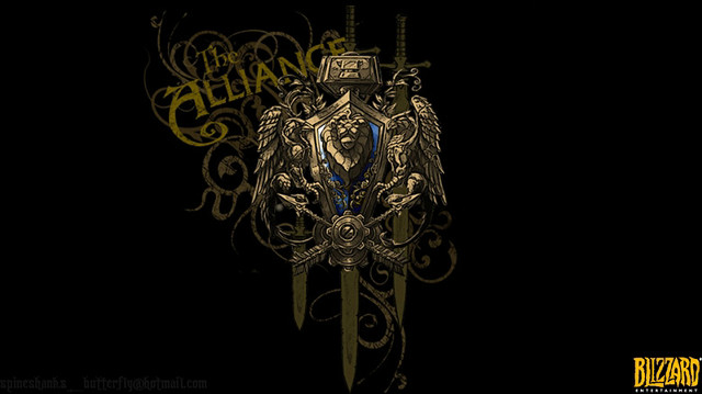 Black gold blue sword crown free wallpaper for desktop - medium preview image