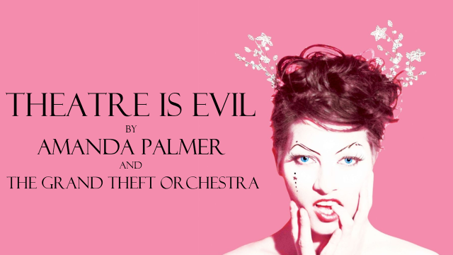 Theatre evil poster amanda palmer free wallpaper for desktop - medium preview image