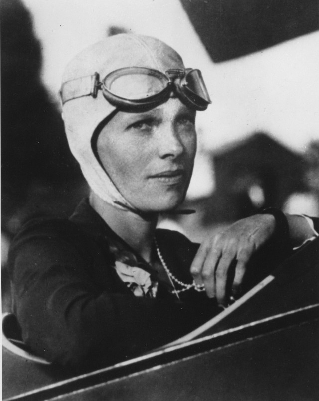 Woman pilot hat goggles car free wallpaper for mobile - medium preview image