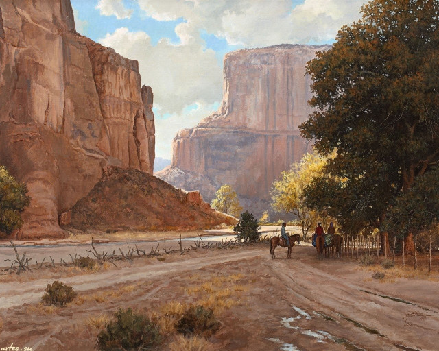 Dirt road horse buggy mountain free wallpaper for desktop - medium preview image