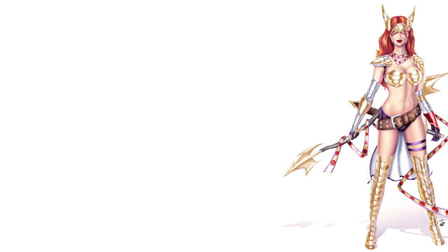 Woman costume sword hand sword free wallpaper for desktop - medium preview image