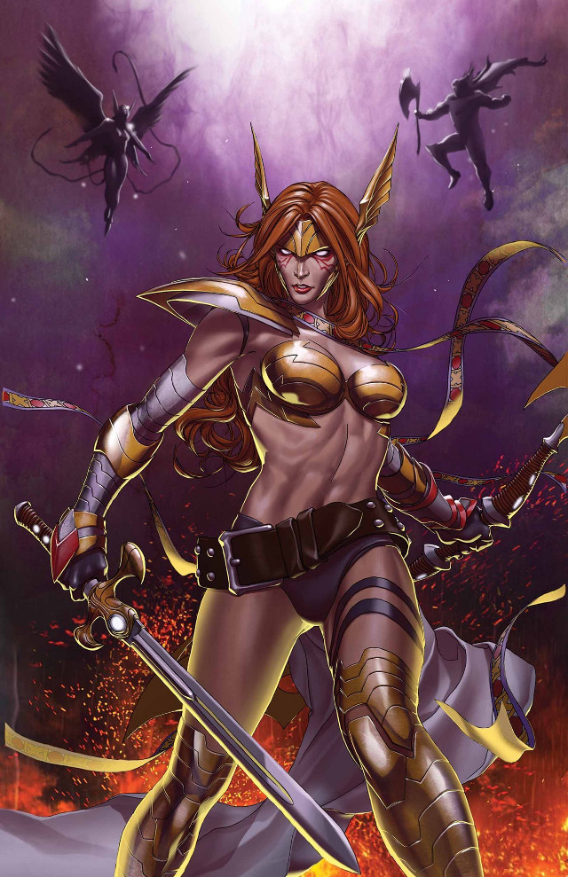 Woman costume sword background other free wallpaper for mobile - medium preview image