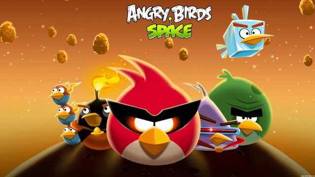 Angry birds space characters colors free wallpaper for desktop - medium preview image