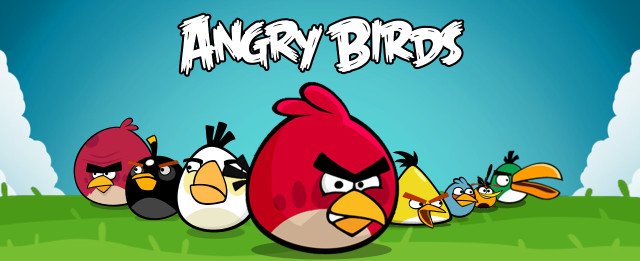 Angry birds group field sky free wallpaper for desktop - medium preview image