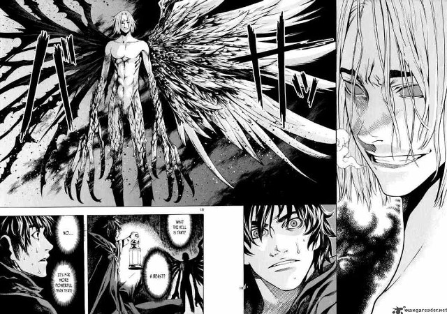 Demon girl angel wings comic free wallpaper for desktop - medium preview image