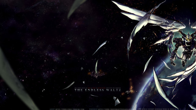 Anime sword flight planet stars free wallpaper for desktop - medium preview image