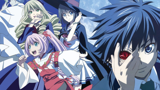 Anime bluehair redeyes white dress free wallpaper for desktop - medium preview image