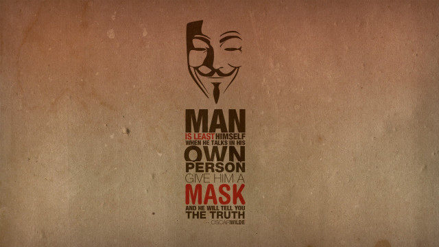 Man mask first sense own free wallpaper for desktop - medium preview image