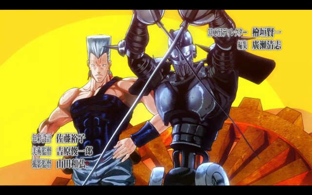 Armor swords yellow background parody free wallpaper for desktop - medium preview image