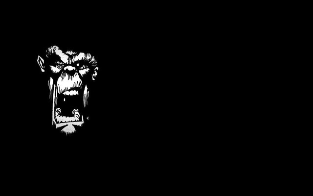 Gorilla angry open mouth hat free wallpaper for desktop - medium preview image