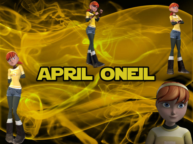 Animated people yellow background group free wallpaper for desktop - medium preview image