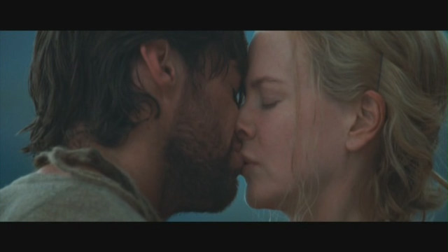 Man woman kissing shape of free wallpaper for desktop - medium preview image