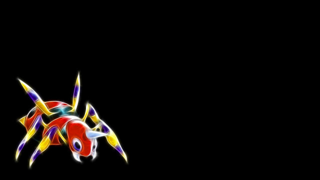 Colorful animal black background red #2 free wallpaper for desktop - medium preview image