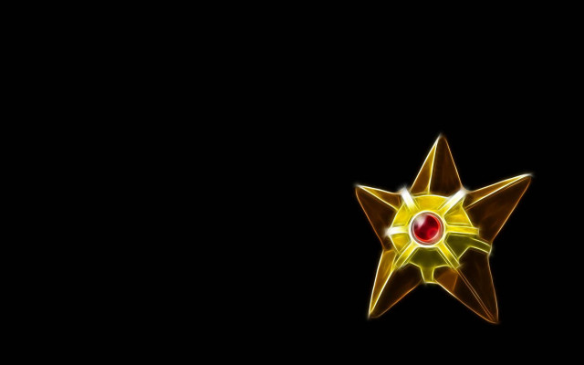 Gold star red eye black #2 free wallpaper for desktop - medium preview image