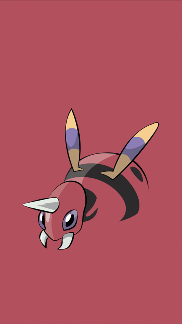 Cartoon rabbit 3d gradient pokemon free wallpaper for mobile - medium preview image