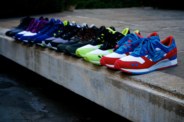 Colorful sneakers concrete bench black free wallpaper for desktop - medium preview image