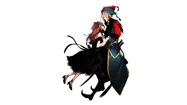 Woman riding horse hat sword free wallpaper for desktop - medium preview image