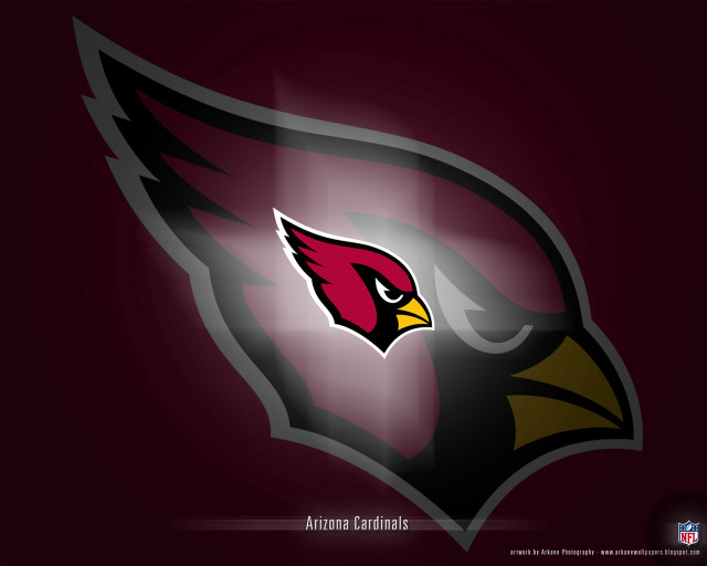 Arizona cardinals logo maroon background free wallpaper for desktop - medium preview image