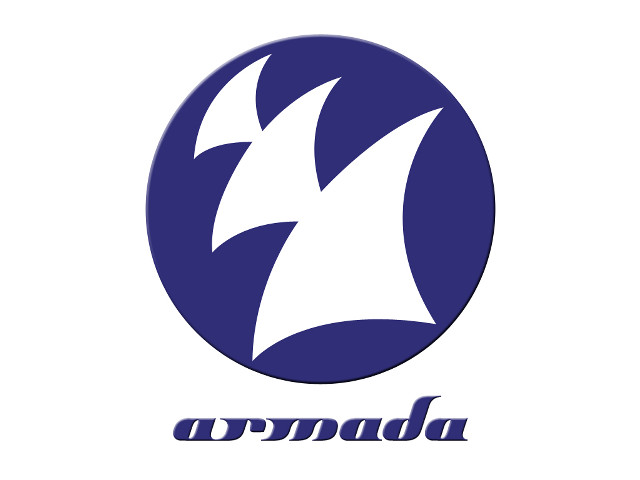 Blue white logo armada arrow free wallpaper for desktop - medium preview image
