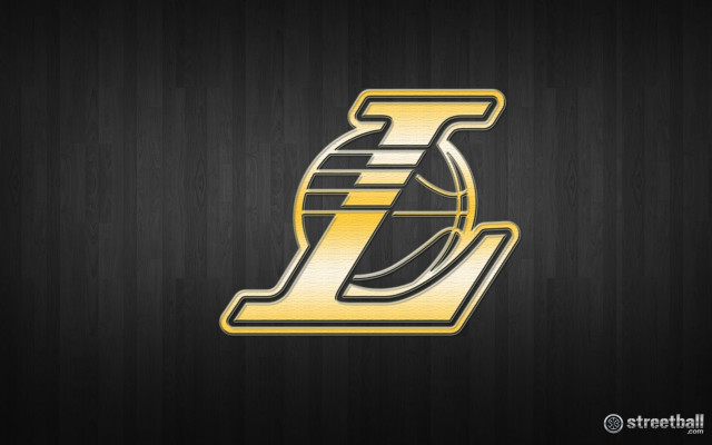 Basketball logo black background gold free wallpaper for desktop - medium preview image