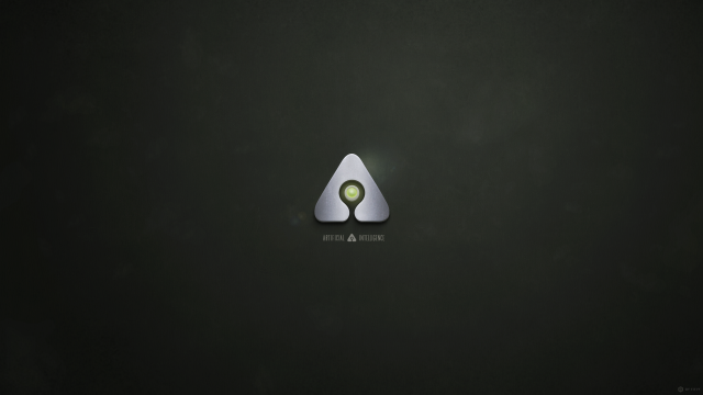 Computer logo green light white free wallpaper for desktop - medium preview image