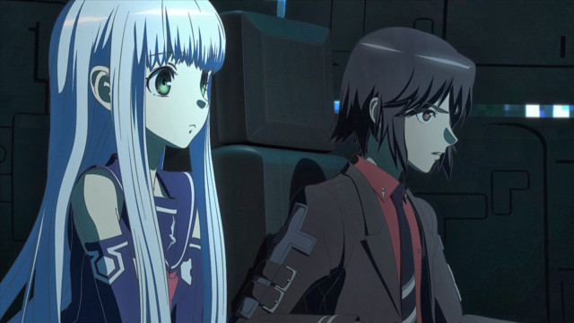 Anime characters blue haired girl free wallpaper for desktop - medium preview image