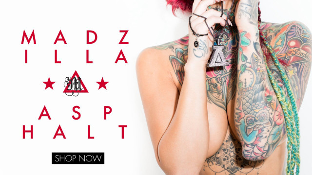 Woman tattoos cellphone arm neck free wallpaper for desktop - medium preview image