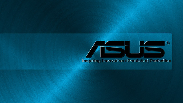 Blue metallic background asus black free wallpaper for desktop - medium preview image