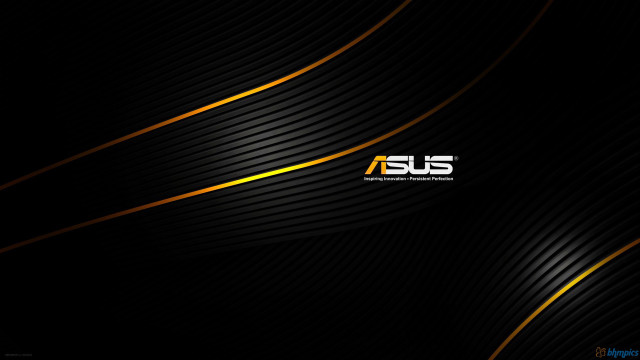 Black yellow wallpaper asus stripe #3 free wallpaper for desktop - medium preview image