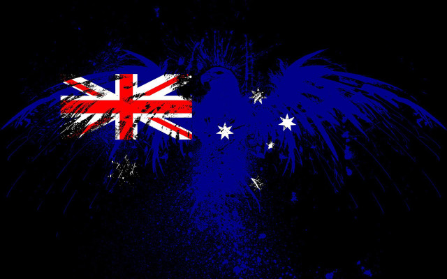 Flag bird back front image free wallpaper for desktop - medium preview image
