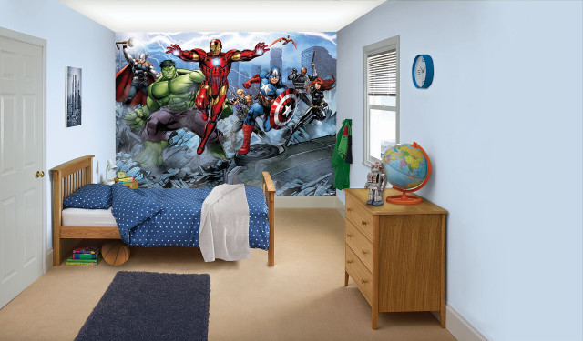 Avengers iron man wall mural free wallpaper for desktop - medium preview image